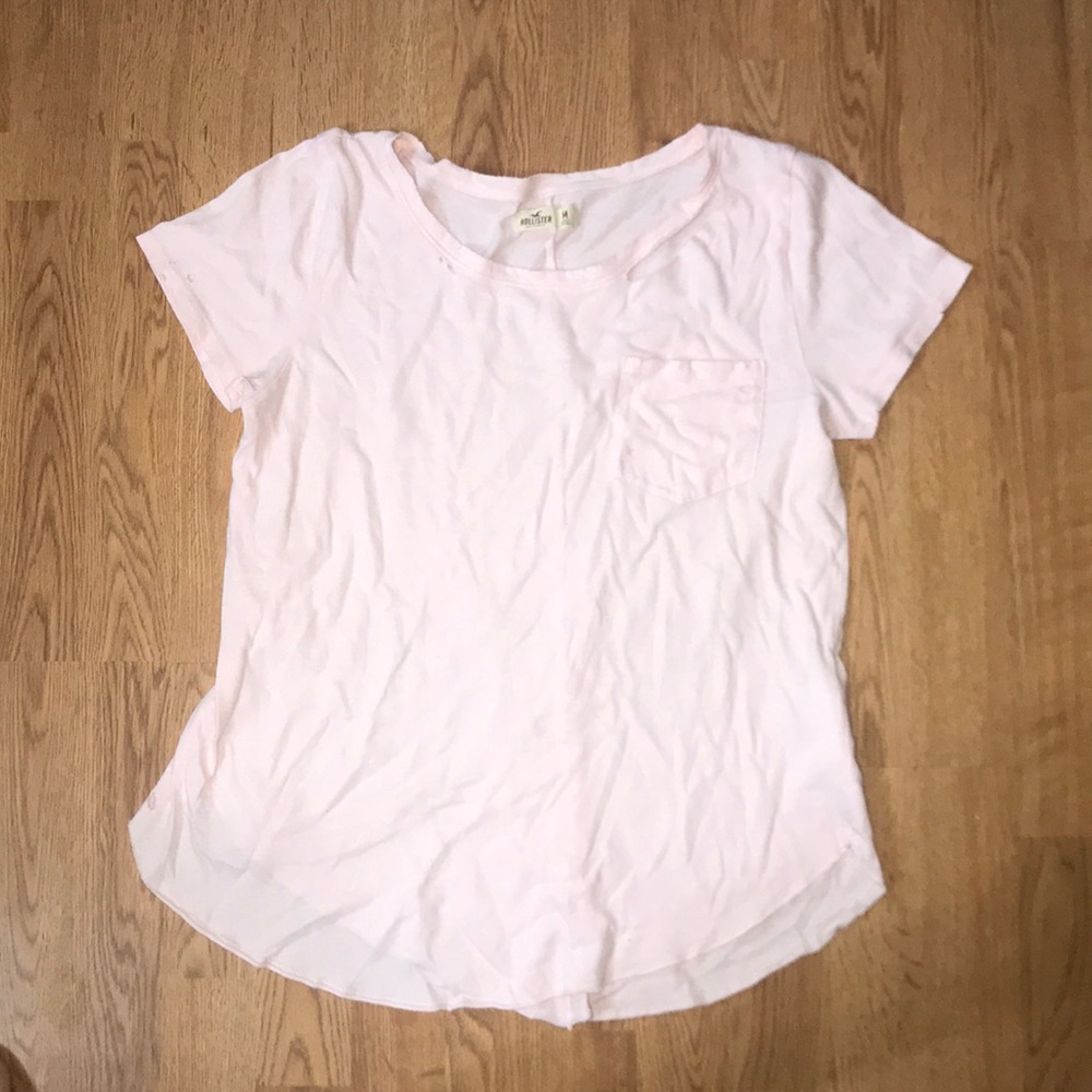 Medium Hollister distressed shirt!